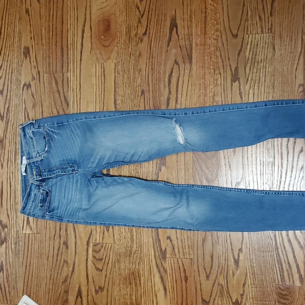 A&F High waisted skinny jeans